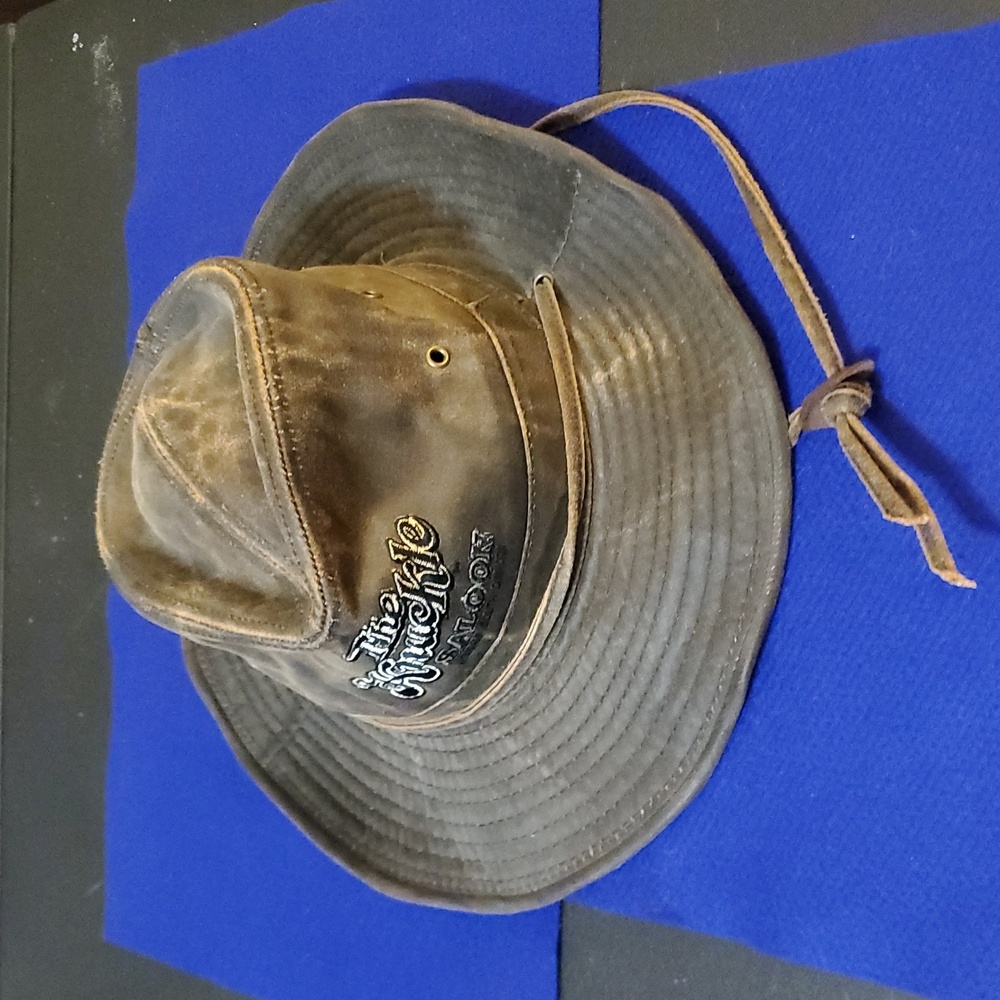 Dorfman Pacific Co. Brown Knuckle Saloon Hat From Sturgis Size Medium